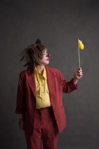 Portrait clown avec Ballon