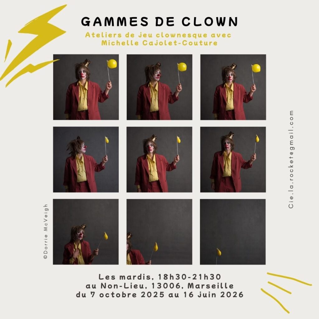 Visuel du stage "gammes de clown"